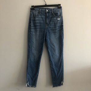 American Eagle - Size 10 medium wash skinny jeans